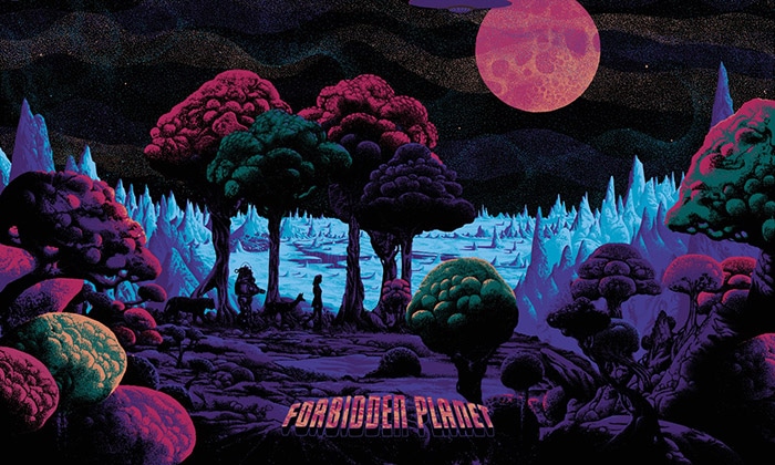 Forbidden Planet Prints By Kilian Eng
